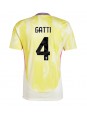 Juventus Federico Gatti #4 Bortedrakt 2024-25 Korte ermer